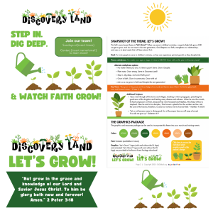 Recruit Resources - LET'S GROW Theme